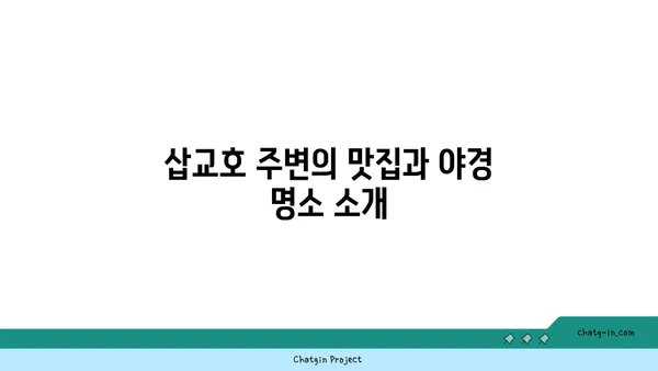 충남 당진 삽교호: 일몰과 야경이 어우러진 놀이동산