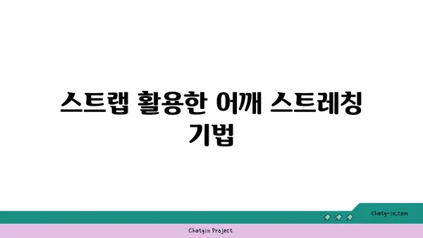 어깨 근육 강화를 위한 요가 도구 사용법
