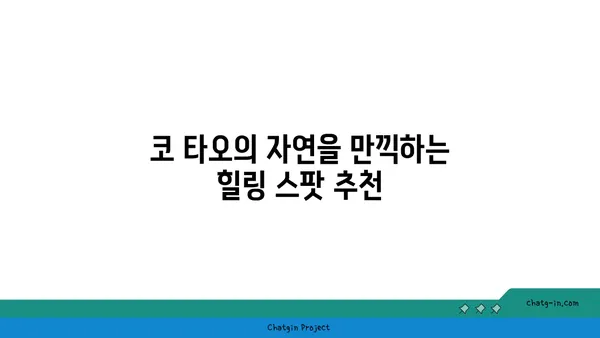 코 타오의 파노라마 전경: 오션 뷰 리조트 코 타오