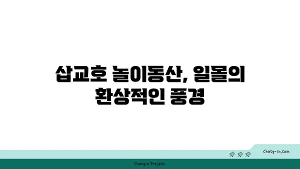 삽교호 놀이동산 관람차: 일몰과 야경을 모두 만끽하는 당진 명소