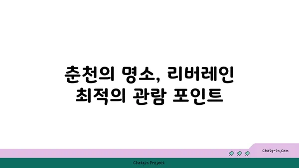 리버레인에서 춘천의 야경 감상하기