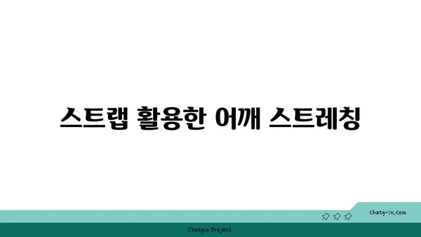 어깨 관절을 보호하는 요가 도구 사용법