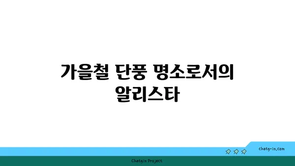 알리스타 케냐 커피점: 창녕의 단풍과 야경이 만나는 곳
