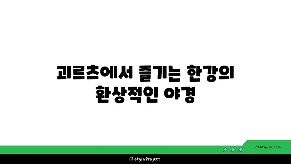 괴르츠의 한강뷰 야경