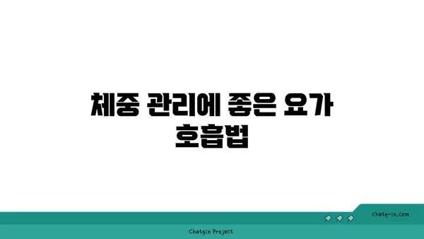 40대 남성의 체중 관리를 위한 요가 루틴