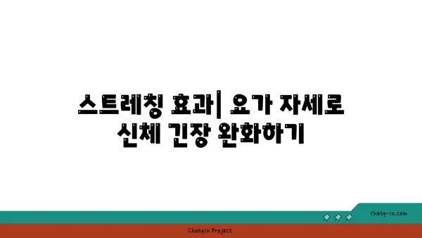 요가 자세로 신체 유연성을 극대화하는 법