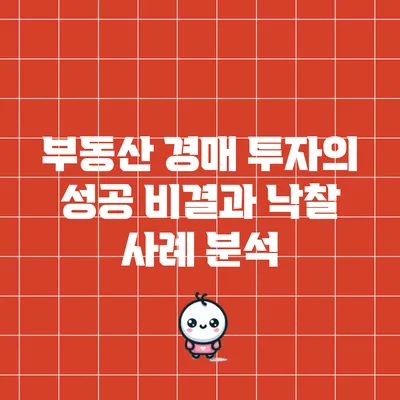 부동산 경매 투자의 성공 비결과 낙찰 사례 분석