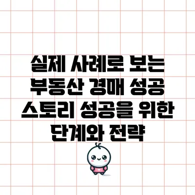 실제 사례로 보는 부동산 경매 성공 스토리: 성공을 위한 단계와 전략